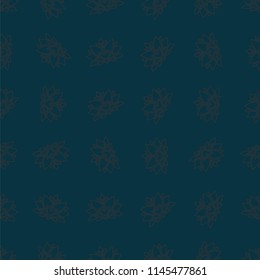 Lotus outline seamless pattern. Background from indian flowers for your website. Indian backdrop for fabric. Vector illustration