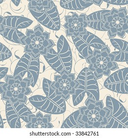 lotus pattern in modern style