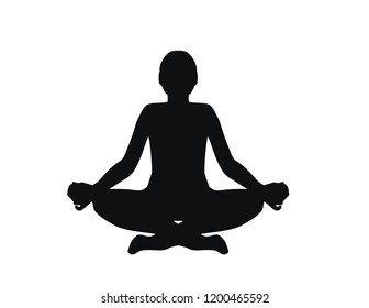 Yoga Silhouette Images, Stock Photos & Vectors 