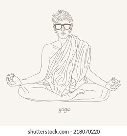 lotus position yoga