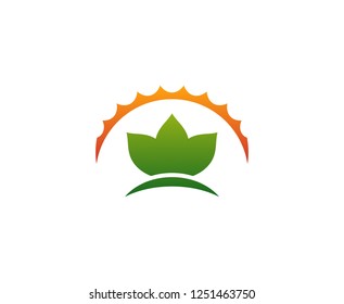 Lotus sun logo