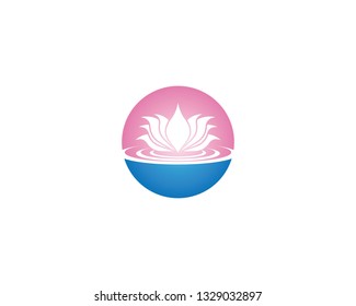 Lotus symbol illustration