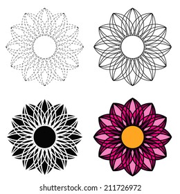 lotus symbol vector
