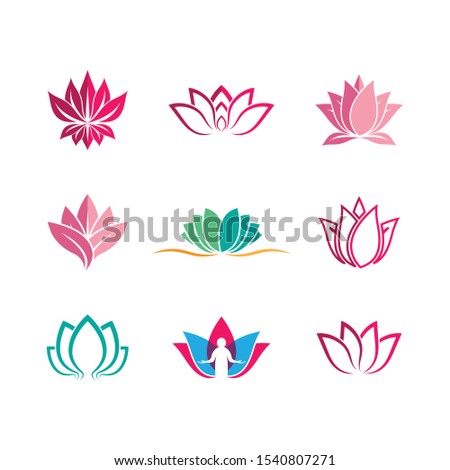 Similar – Image, Stock Photo pink lily flowers in a vase on a wooden table