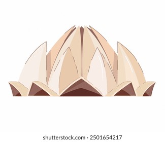 Lotustempel Indianer berühmtes Denkmal	
