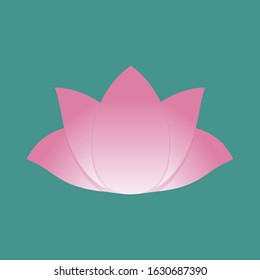 Lotus vector. Lotus  flower logo.