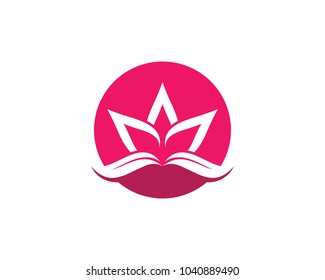 Lotus vector icon