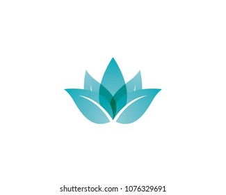 Icono de vector de Lotus