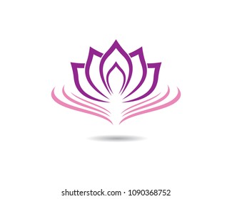 Lotus vector icon