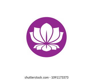 Lotus vector icon
