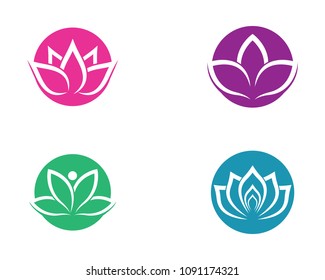 Lotus vector icon