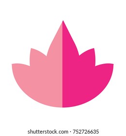 Lotus vector illustration. Doodle style. Design, print, logo, decor, textile, paper.