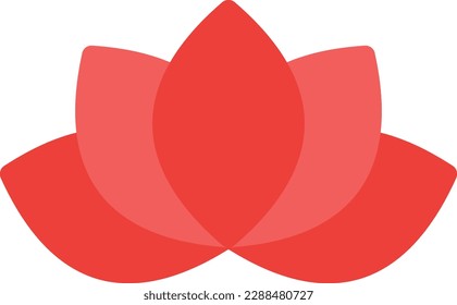 lotus  Vector illustration on a transparent background. Premium quality symmbols. Glyphs vector icons for concept and graphic design.