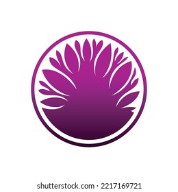 Lotus Vector Logo Design Template