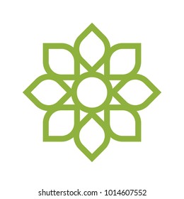 Lotus Wellness Logo Design Template Element