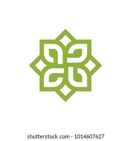 Lotus Wellness Logo Design Template Element