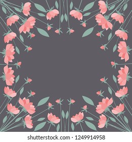 lotus wild flowers  vector art