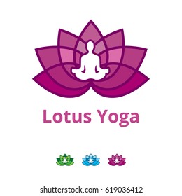 Lotus Yoga Logo