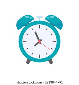 Loud alarm clock alerts wake up time and schedule.