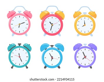 Alertas de alarma de alarma de alta intensidad despertan tiempo y horarios.