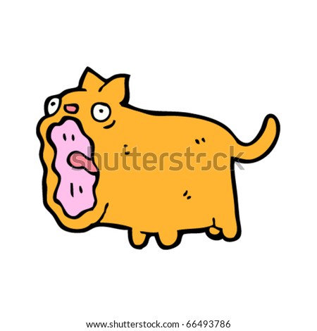 loud cat cartoon