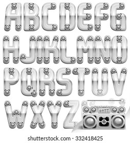  Loud Font Part 1/2 Complete Abc