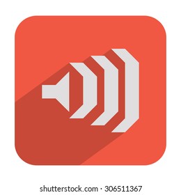 Loud megaphone icon