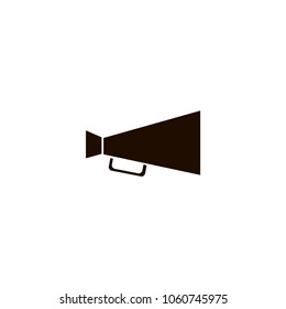 loud speaker icon. flat design