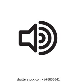 loud speaker icon logo