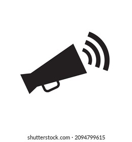 icono del altavoz fuerte Megaphone aislado