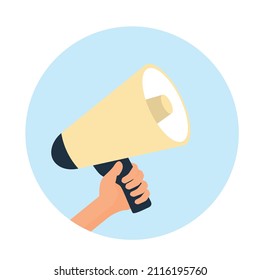 loud speaker icon Megaphone isolated