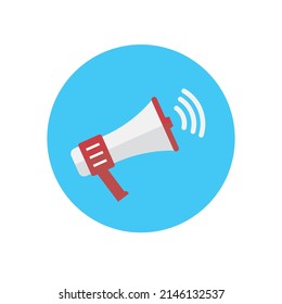 icono del altavoz fuerte Megaphone aislado