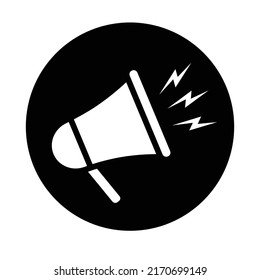 loud speaker icon Megaphone isolated