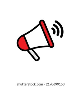 loud speaker icon Megaphone isolated