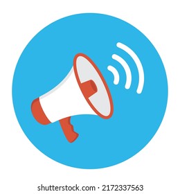 loud speaker icon Megaphone isolated