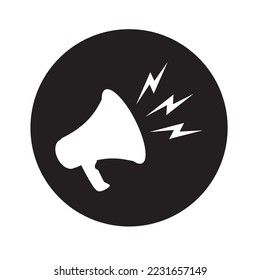 loud speaker icon Megaphone isolated