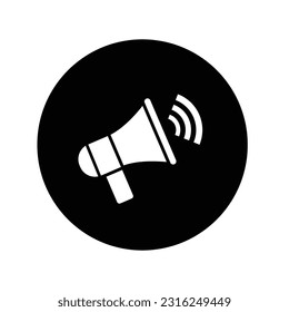 loud speaker icon Megaphone isolated