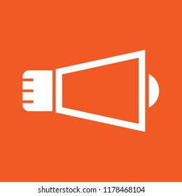 Loud speaker icon, stock vector illustration, EPS10. 