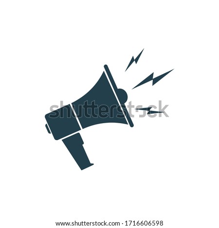 Loud speaker icon symbol vector
