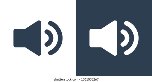 Loud Speaker Icon Vector