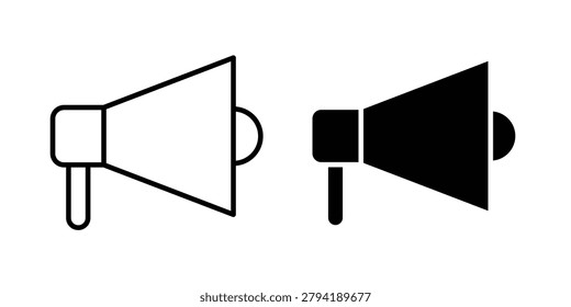 Loud Speaker icon. Vector icons for design projects