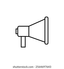 loud speaker icon vector symbol isolated
