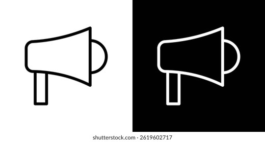 Loud Speaker icon Vector symbol in trendy flat style