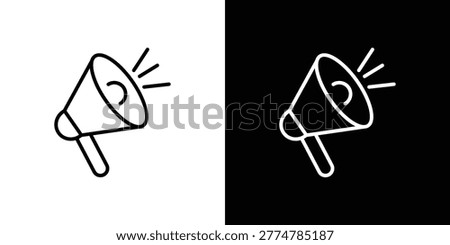 Loud Speaker icon for website. Icon Design