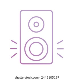 loud speaker icon with white background vector stock illustration