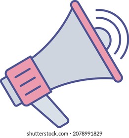 loud speaker Isolated Vector icon which can easily modify or edit


