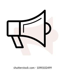 loud speaker megaphone 