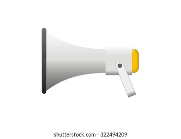 loud speaker simple illustration