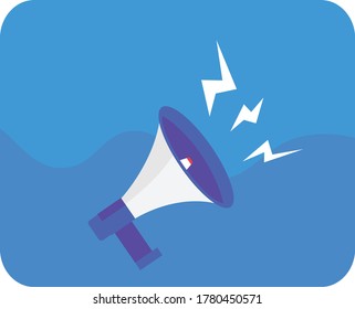 loud speaker, vector design, announcement