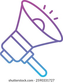 Loud Speaker vector icon. Can be used for printing, mobile and web applications.